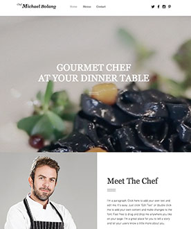 Private Chef Website