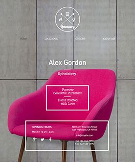 Upholstery Website