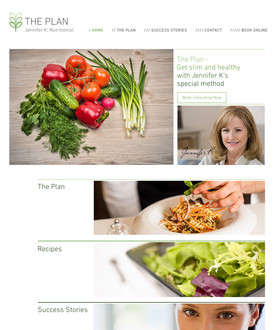 Nutritionist Website