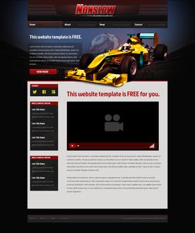 Car Racing Website Template