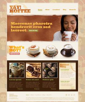 Coffee Shop Web Template
