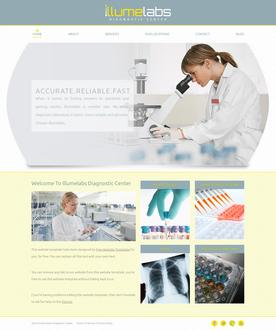 Laboratory Web Template